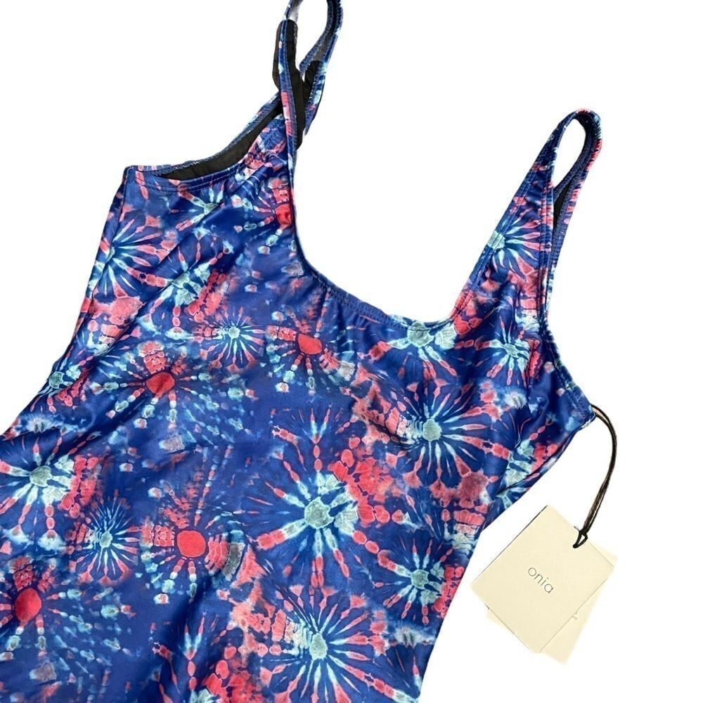 Onia Tie Dye Swimsuit 
